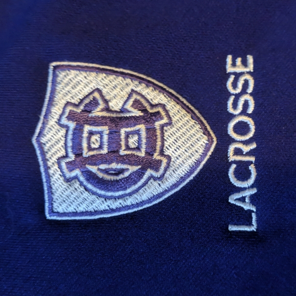 Women's Adidas Holy Cross Lacrosse quarter zip pullover - Picture 2 of 6